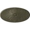 Ekena Millwork Madrid Ceiling Medallion, Hand-Painted Witch Hazel, 24 3/4"W x 12 1/2"H x 1 3/4"P CM24X12MAWHF - alternate 1